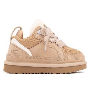 Toddlers UGG Lowmel Sneakers in Sand Suede, 1152410T